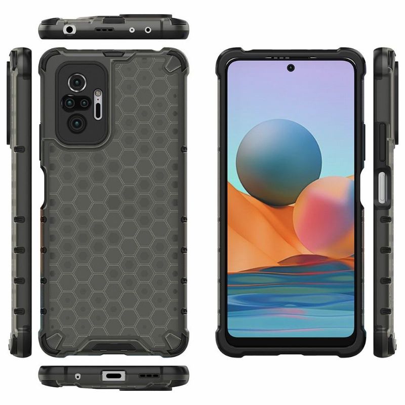 Coque Xiaomi Redmi Note 10 Pro Design Nid d'abeille