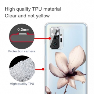 Coque Xiaomi Redmi Note 10 Pro fleur sauvage