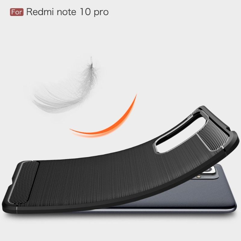 Coque Xiaomi Redmi Note 10 Pro Flexible Effet Brossé