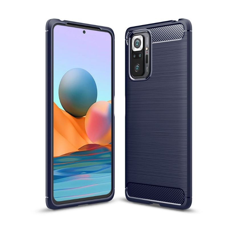 Coque Xiaomi Redmi Note 10 Pro Flexible Effet Brossé