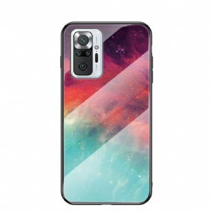 Coque Xiaomi Redmi Note 10 Pro Nébuleuse dos en verre