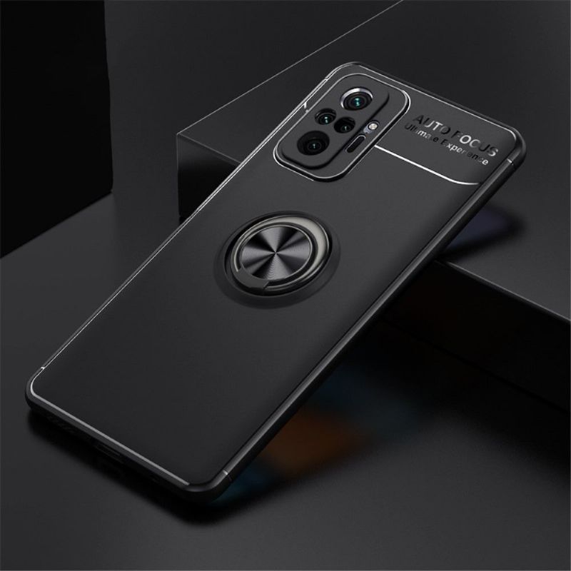 Coque Xiaomi Redmi Note 10 Pro silicone avec support rotatif