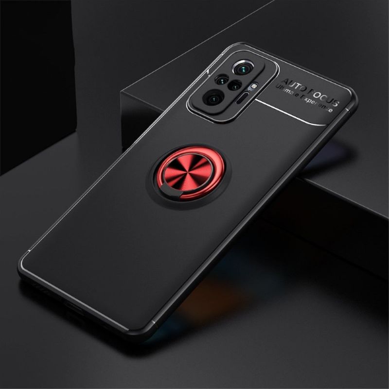 Coque Xiaomi Redmi Note 10 Pro silicone avec support rotatif