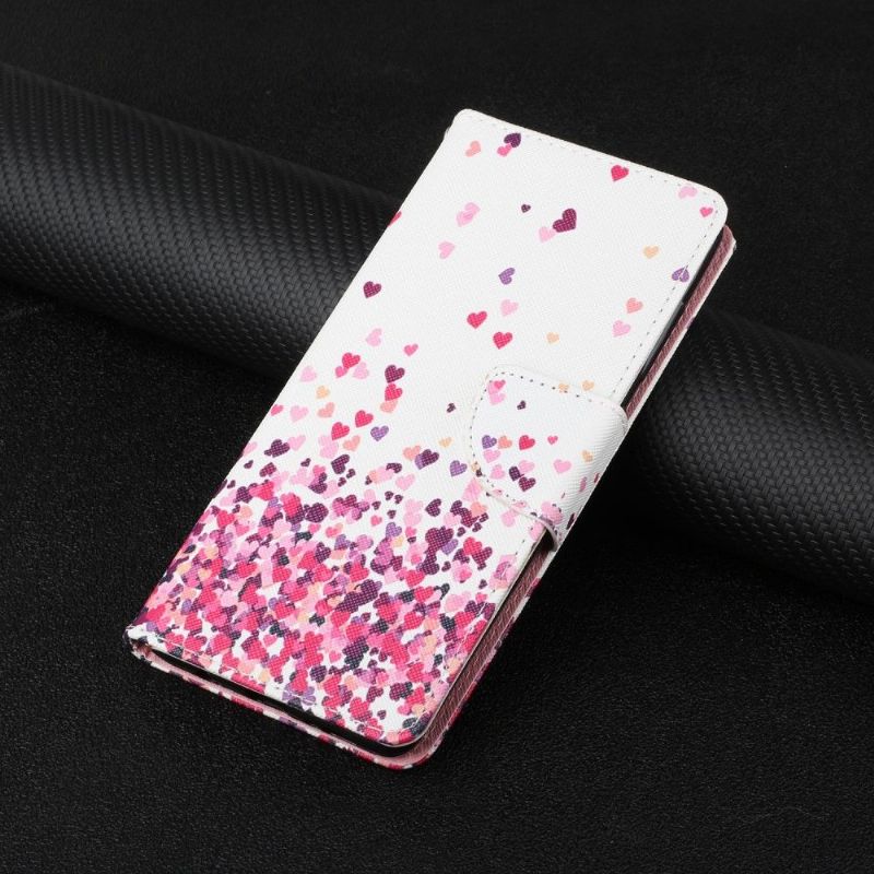 Housse motifs coeurs pour Xiaomi Redmi Note 10 Pro