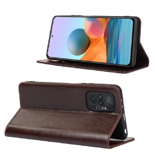 Housse Xiaomi Redmi Note 10 Pro Cuir Porte Cartes Fonction Support