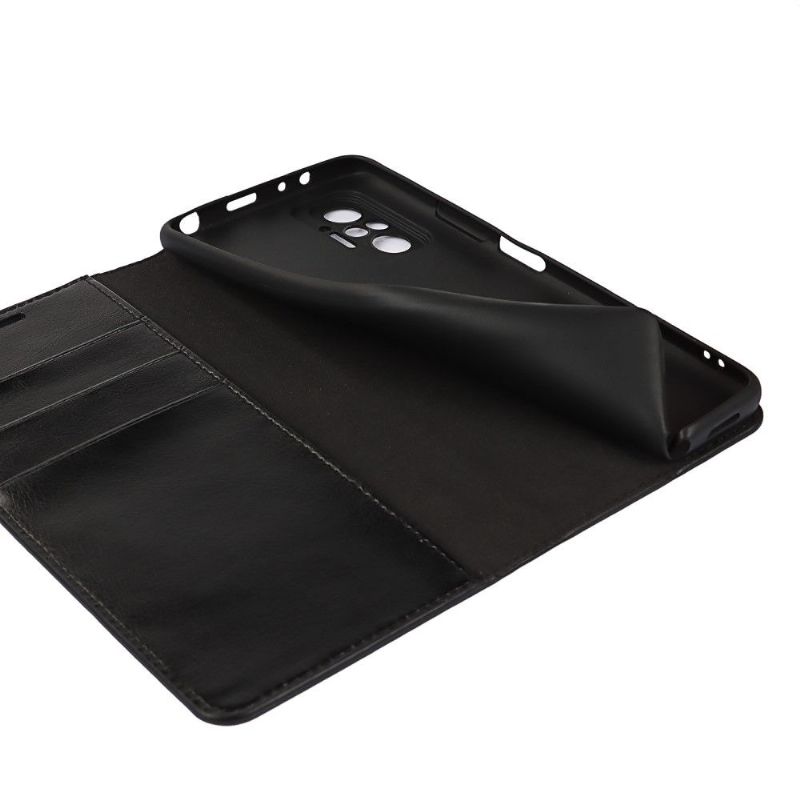 Housse Xiaomi Redmi Note 10 Pro Cuir Porte Cartes Fonction Support