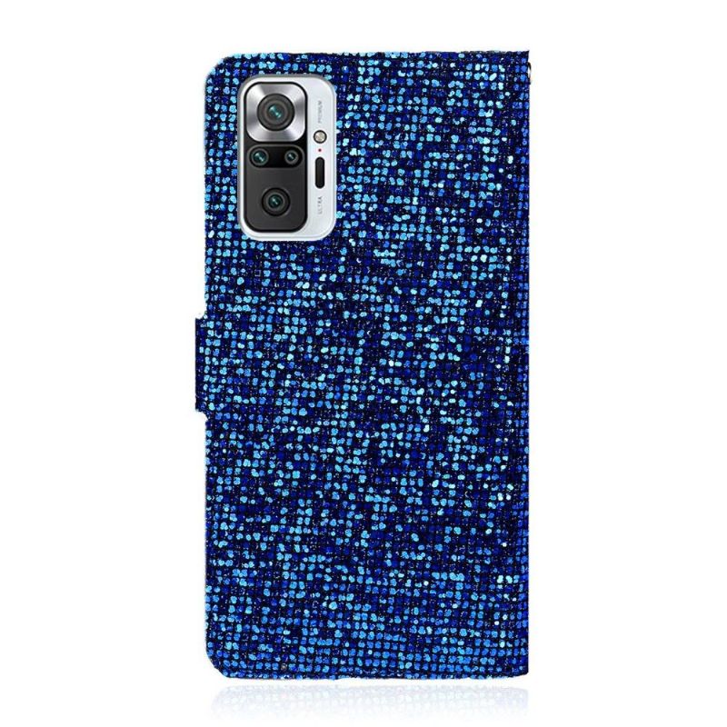 Housse Xiaomi Redmi Note 10 Pro Glitter Porte Cartes