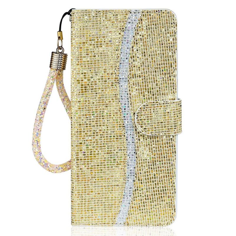 Housse Xiaomi Redmi Note 10 Pro Glitter Porte Cartes