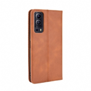 Étui Vivo Y72 5G Le Cirénius Style Cuir