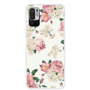 Coque Xiaomi Redmi Note 10 5G / Poco M3 Pro 5G Fleurs