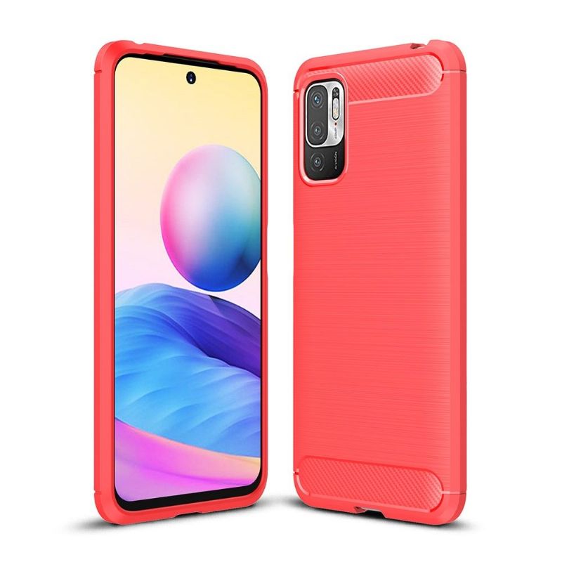 Coque Xiaomi Redmi Note 10 5G / Poco M3 Pro en Silicone Effet Brossé