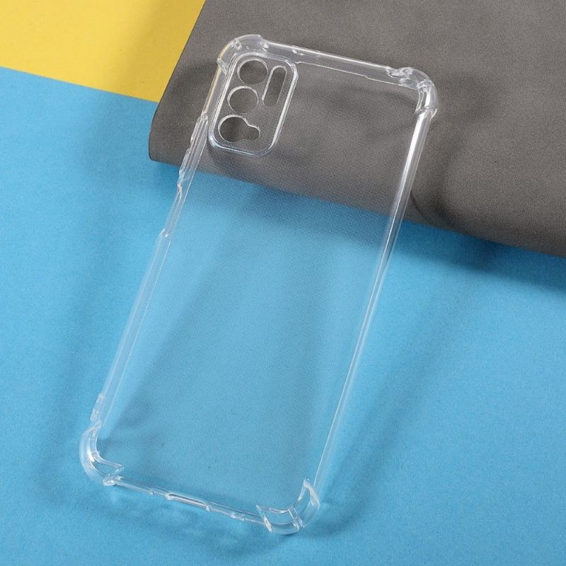 Coque Xiaomi Redmi Note 10 5G transparente angles renforcés