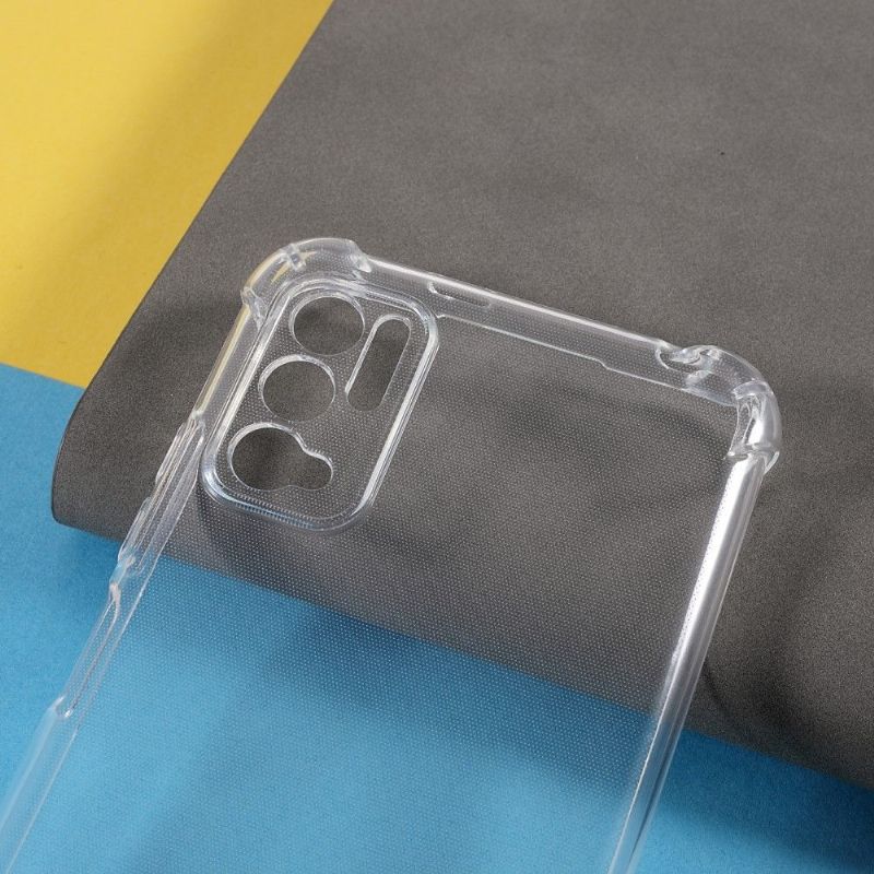 Coque Xiaomi Redmi Note 10 5G transparente angles renforcés