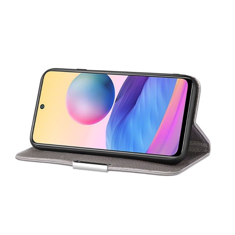 Flip cover Xiaomi Redmi Note 10 5G / Poco M3 Pro simili cuir grainé