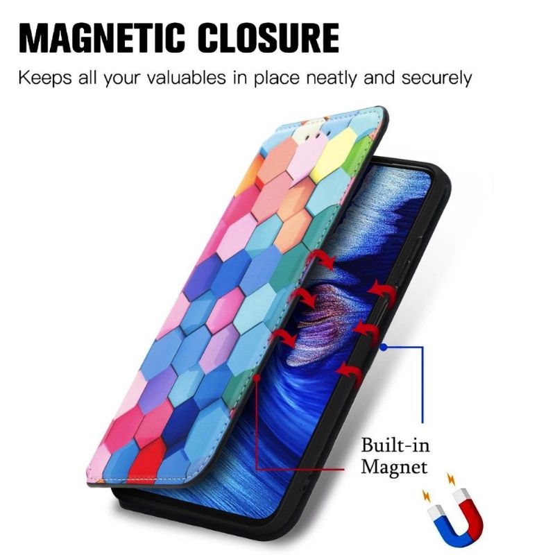 Housse Xiaomi Redmi Note 10 5G / Poco M3 Pro 5G nid d'abeille coloré