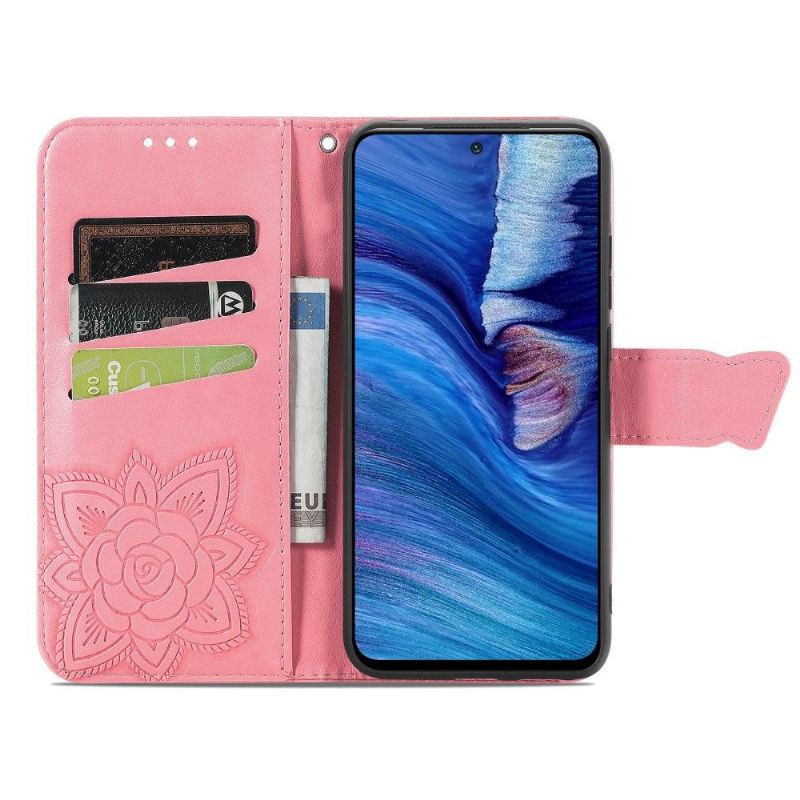 Xiaomi Redmi Note 10 5G / Poco M3 Pro - Housse Papillon Relief