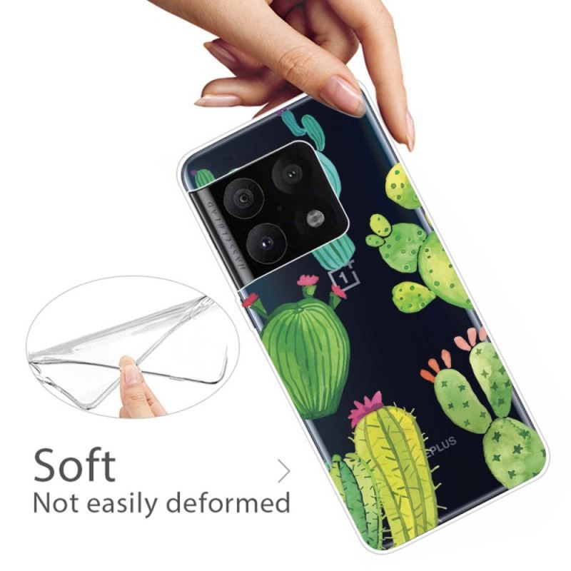 Coque OnePlus 10 Pro 5G Cactus Aquarelle