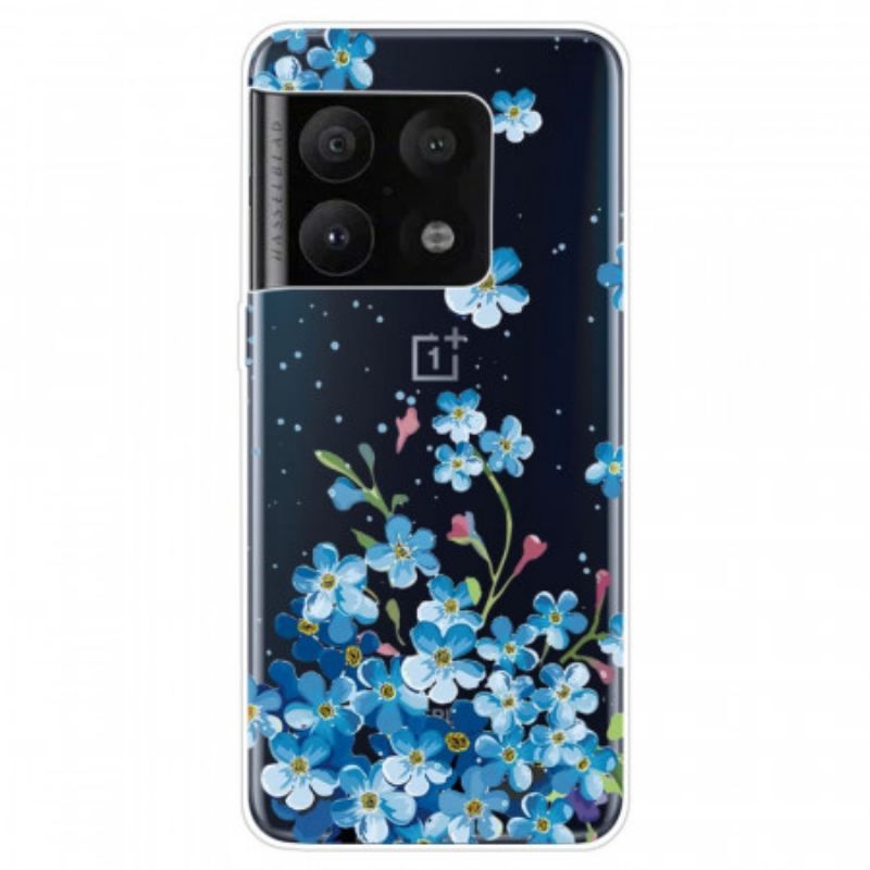 Coque OnePlus 10 Pro 5G Fleurs Bleues