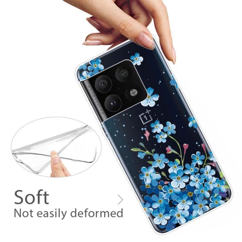 Coque OnePlus 10 Pro 5G Fleurs Bleues