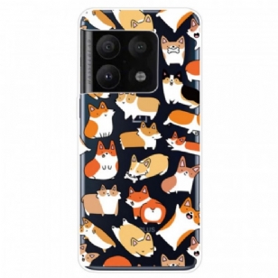 Coque OnePlus 10 Pro 5G Multiples Chiens