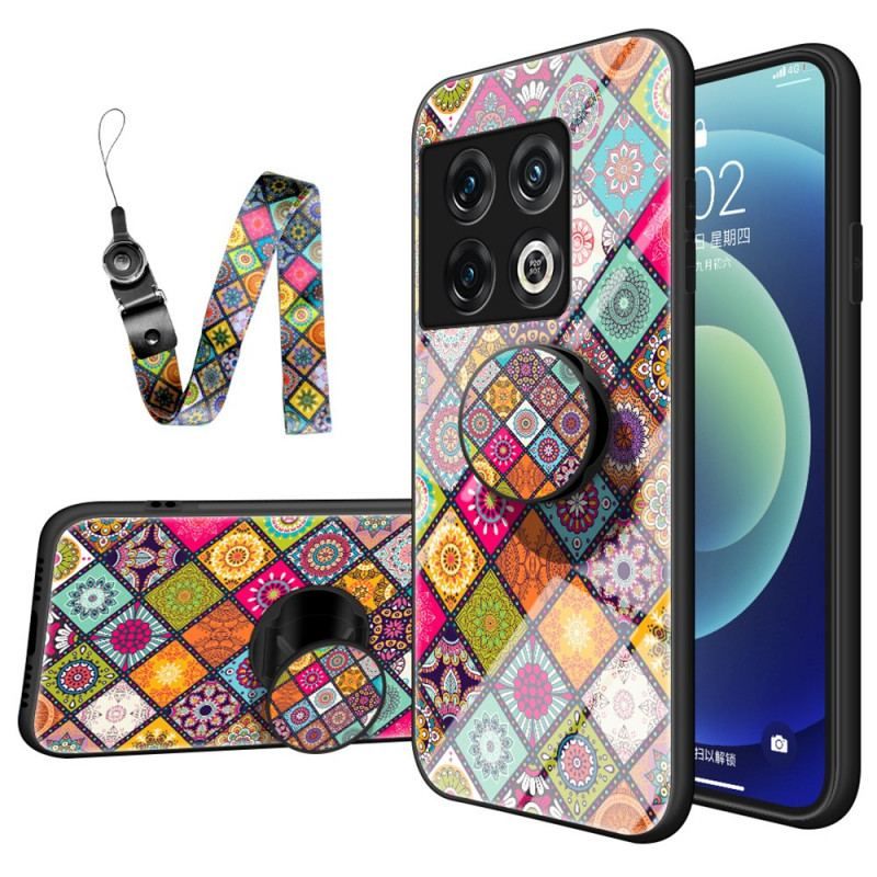 Coque OnePlus 10 Pro 5G Support Magnétique Patchwork