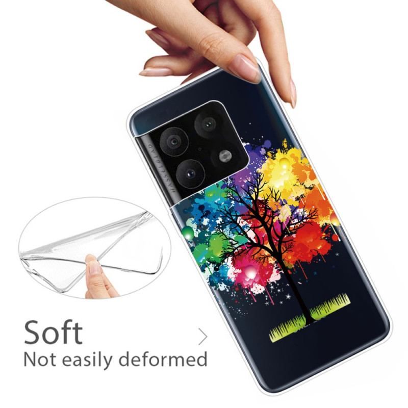 Coque OnePlus 10 Pro 5G Transparente Arbre Aquarelle