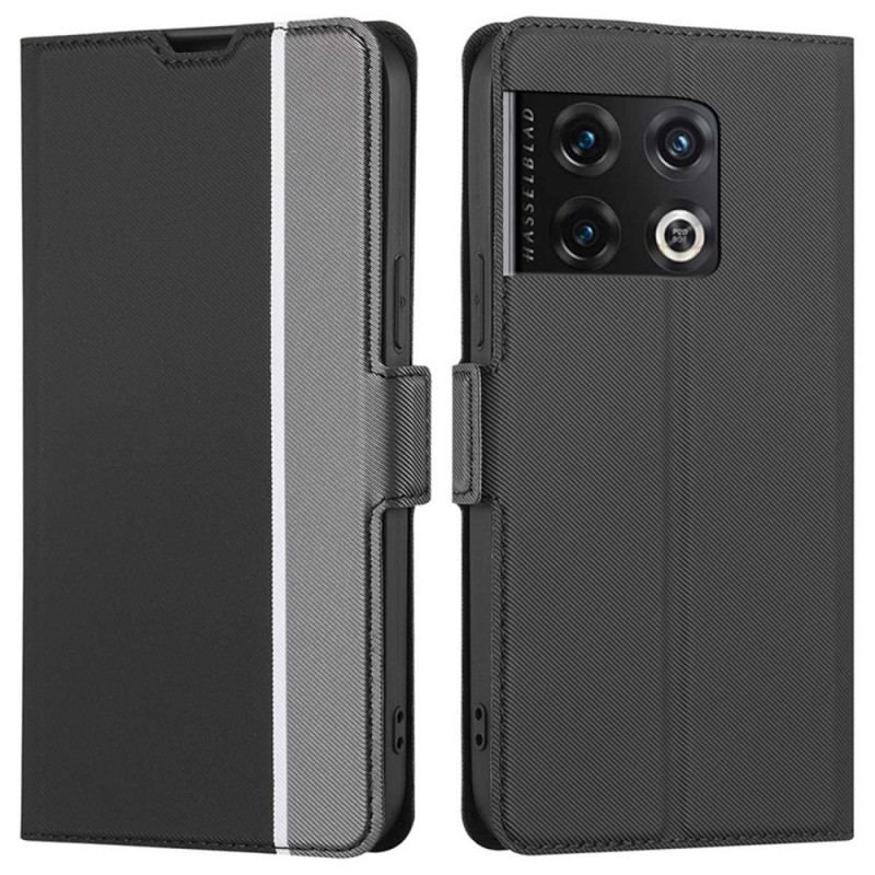 Flip Cover OnePlus 10 Pro 5G Bicolore