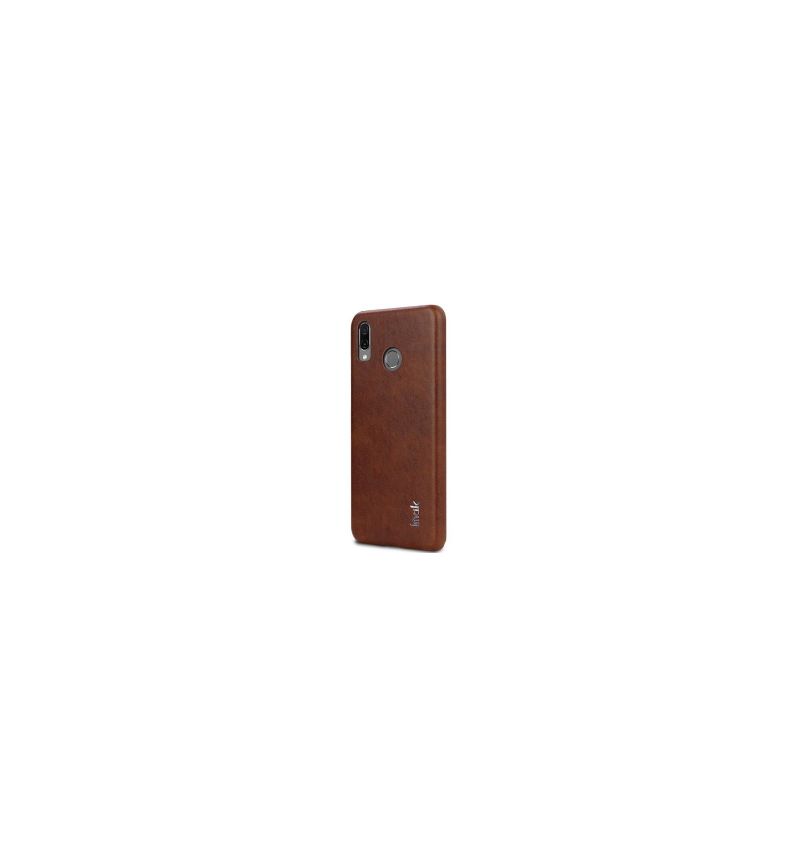 Coque Honor Play imitation cuir - Marron