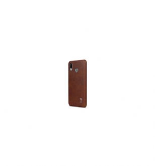 Coque Honor Play imitation cuir - Marron