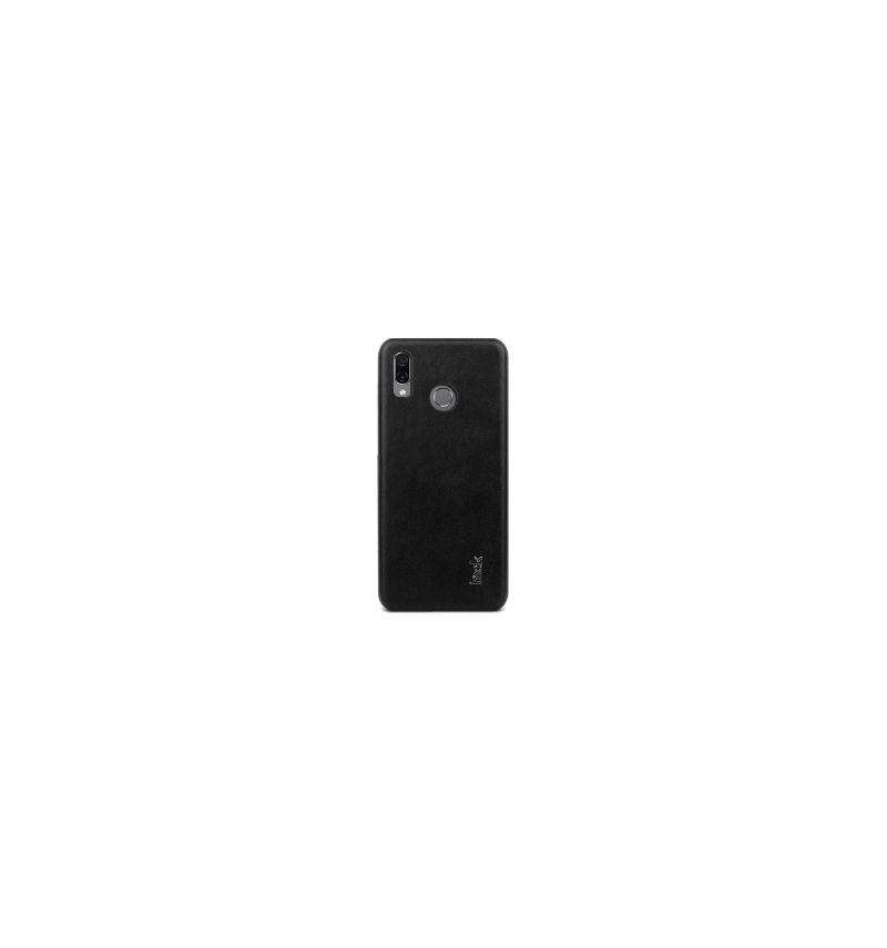 Coque Honor Play imitation cuir - Noir