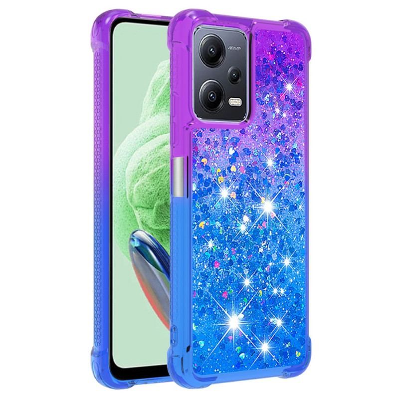 Coque Xiaomi Redmi Note 12/Poco X5 5G Paillettes Color