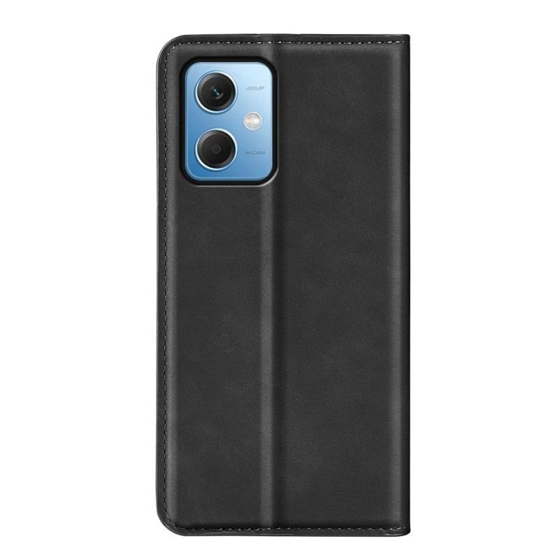 Flip Cover Xiaomi Redmi Note 12/Poco X5 5G Style Cuir