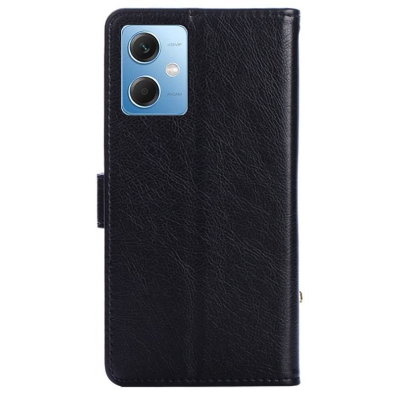 Housse Xiaomi Redmi Note 12/Poco X5 5G Porte-Monnaie Zippé