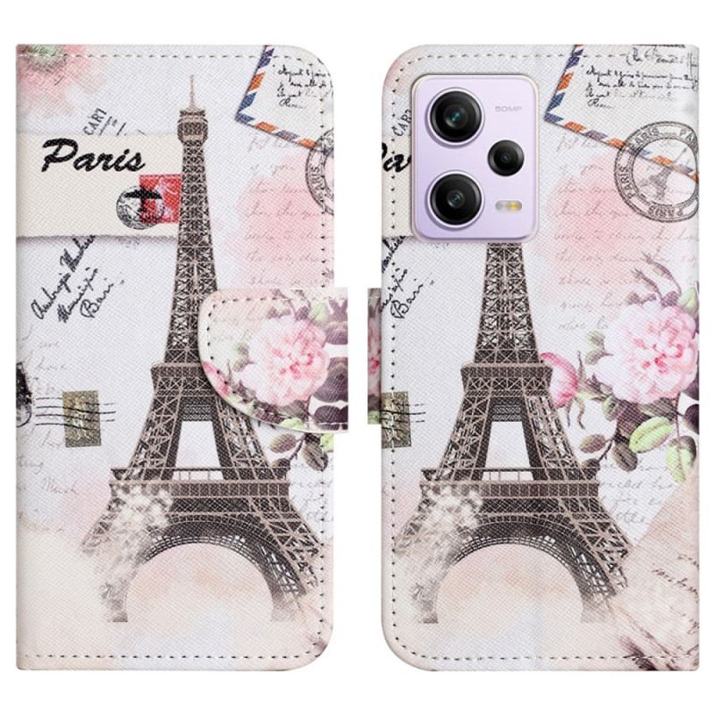 Housse Xiaomi Redmi Note 12/Poco X5 5G Tour Eiffel