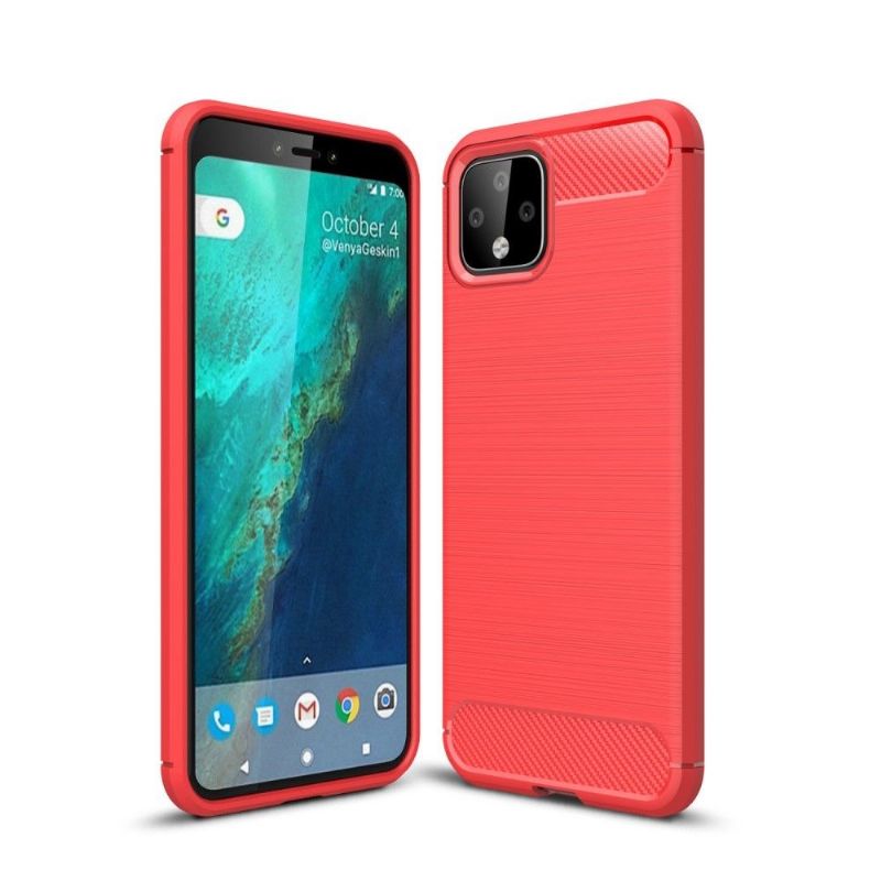 Google Pixel 4 XL - Coque brossée carbone