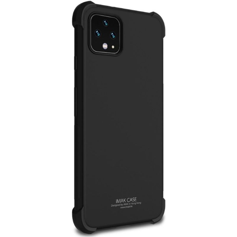 Google Pixel 4 XL - Coque class protect - Noir métal