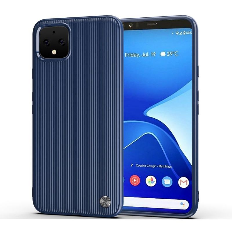 Google Pixel 4 XL - Coque silicone rayé