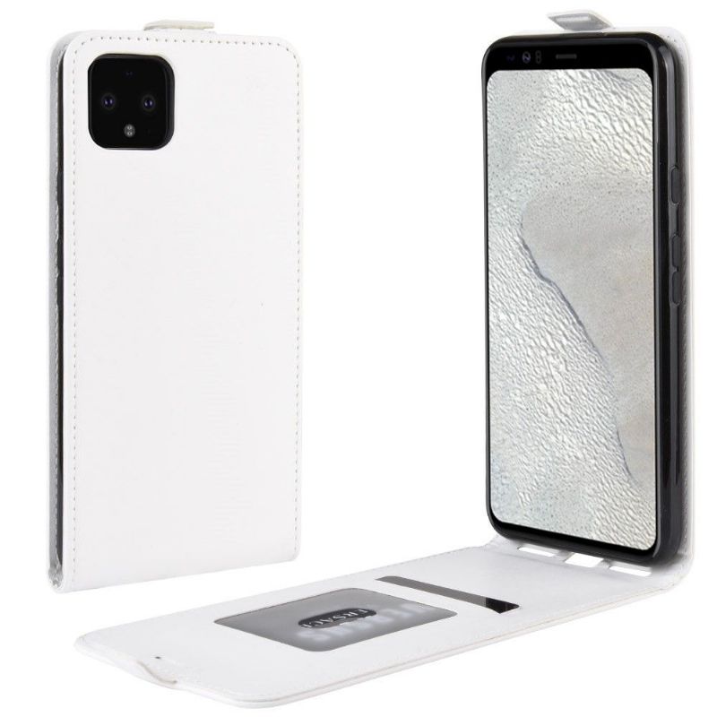 Google Pixel 4 XL - Housse simili cuir avec rabat verticale