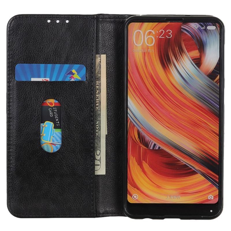 Flip Cover Xiaomi 13 Lite Version Colorée Cuir Fendu