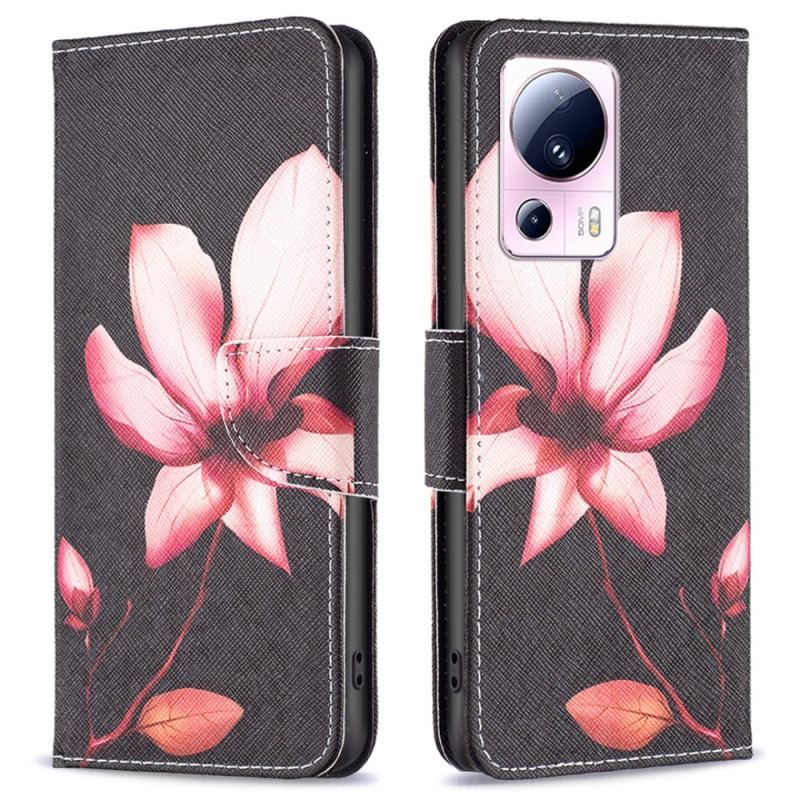 Housse Xiaomi 13 Lite Fleur Rose