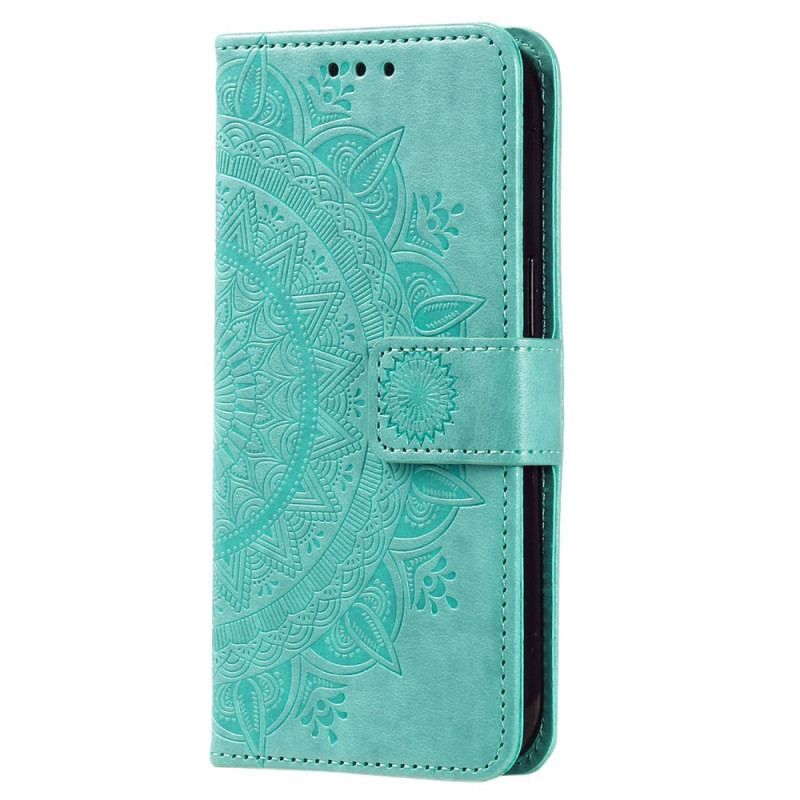 Housse Xiaomi 13 Lite Mandala Soleil avec Lanière