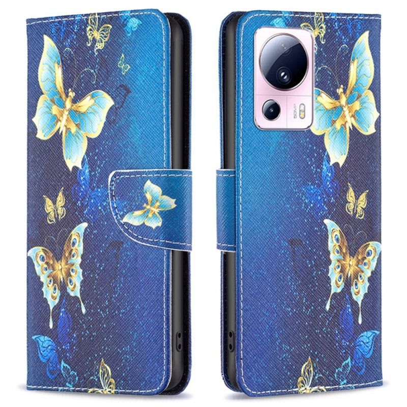 Housse Xiaomi 13 Lite Papillons