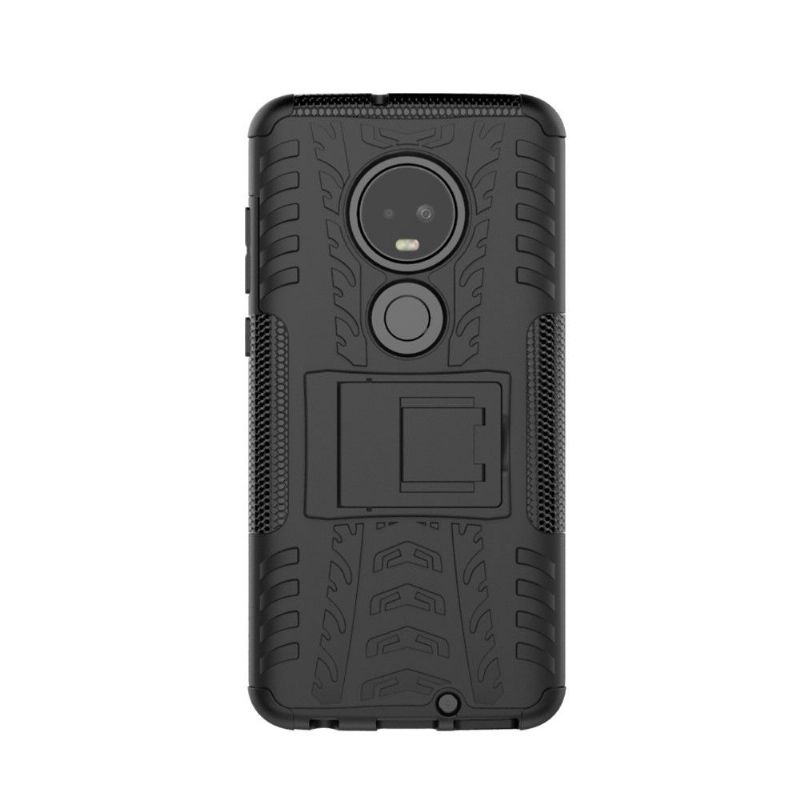 Motorola Moto G7 - Coque antidérapante avec support intégré