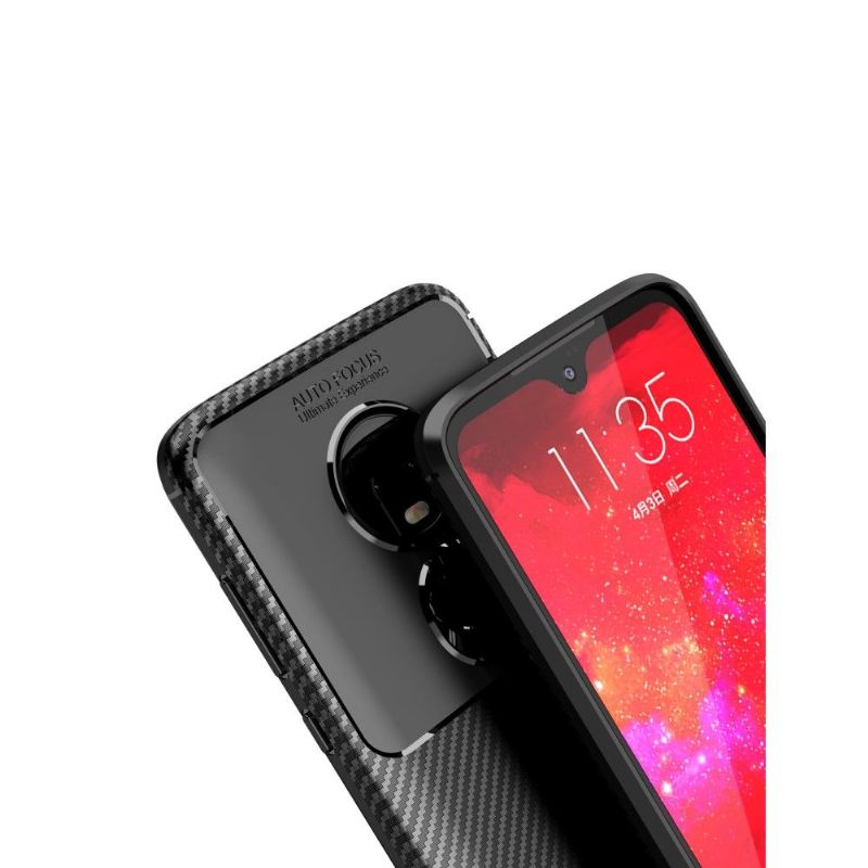 Motorola Moto G7 - Coque gel Karbon