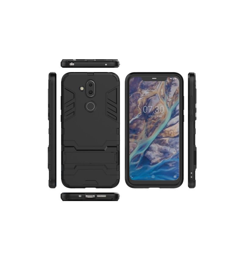 Nokia 8.1 - Coque cool guard antichoc avec support intégré