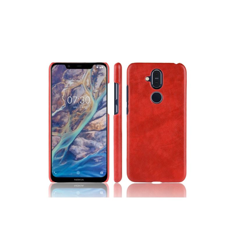 Nokia 8.1 - Coque effet cuir premium