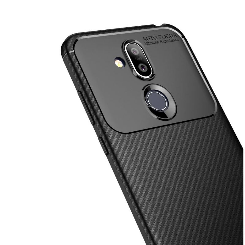 Nokia 8.1 - Coque Karbon Classy