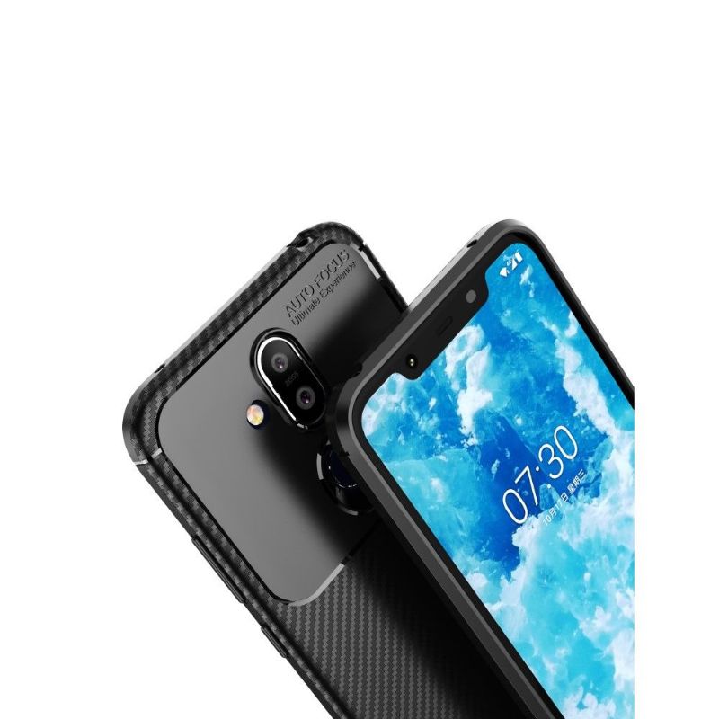 Nokia 8.1 - Coque Karbon Classy