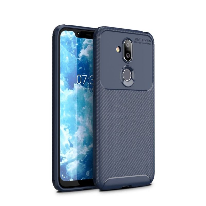 Nokia 8.1 - Coque Karbon Classy