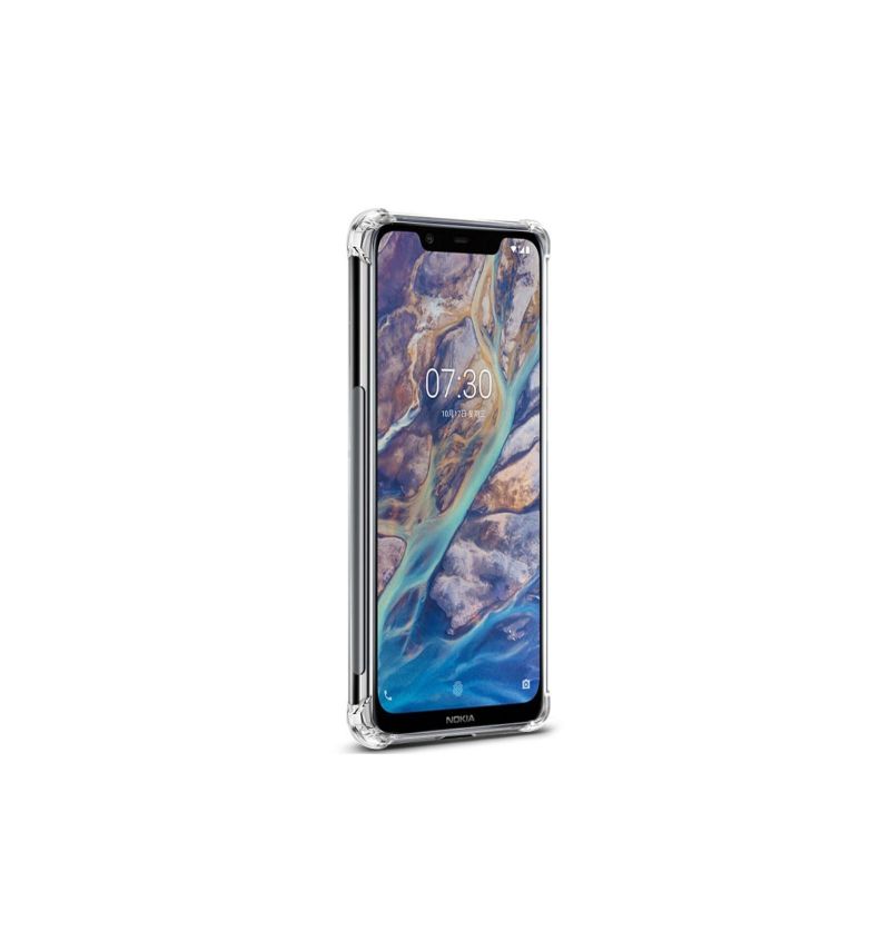 Nokia 8.1 - Coque transparente Class Protect